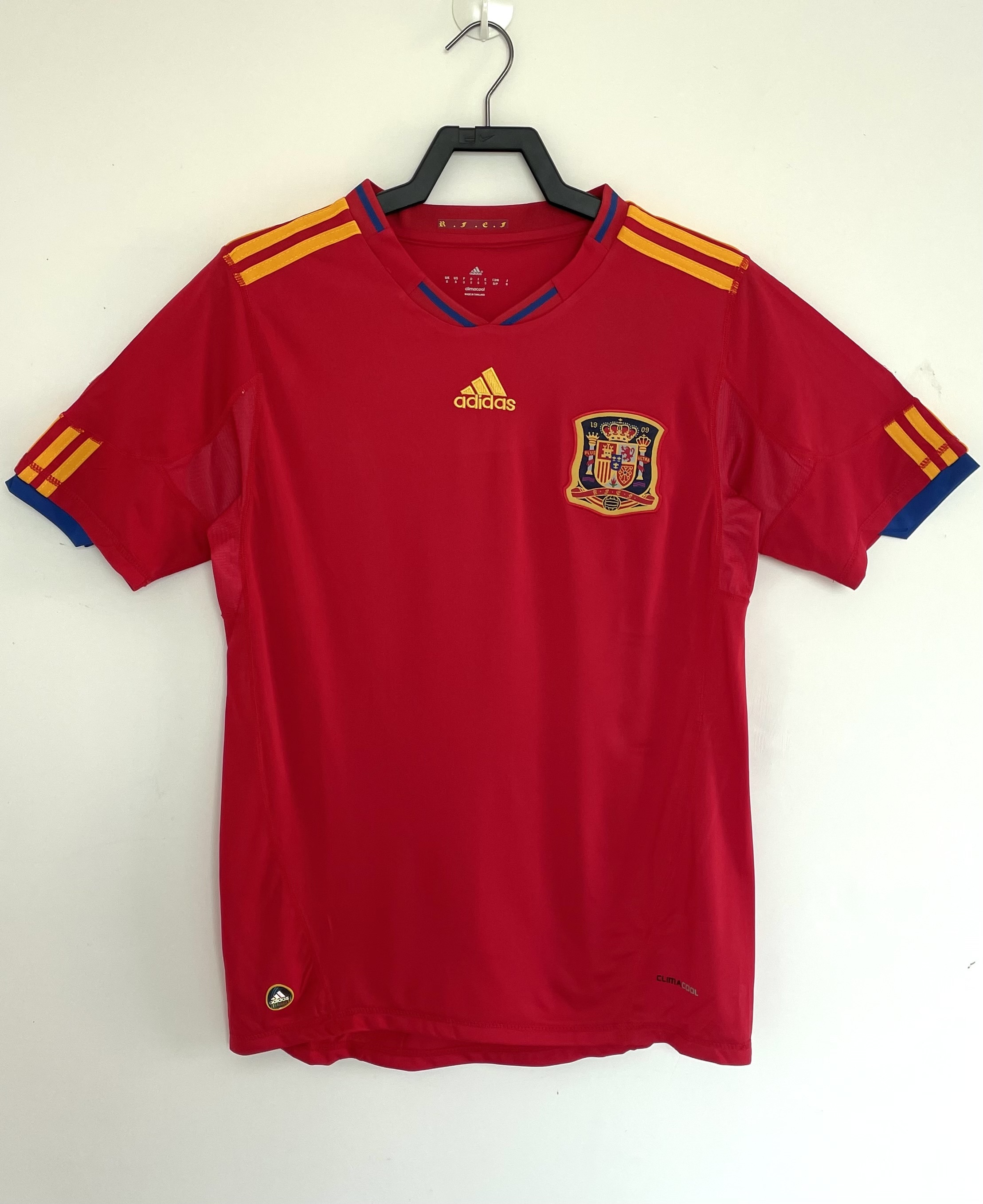 Retro 2010 Spain  Home Away Jersey  | short-sleeved | [Retro Edition] | French