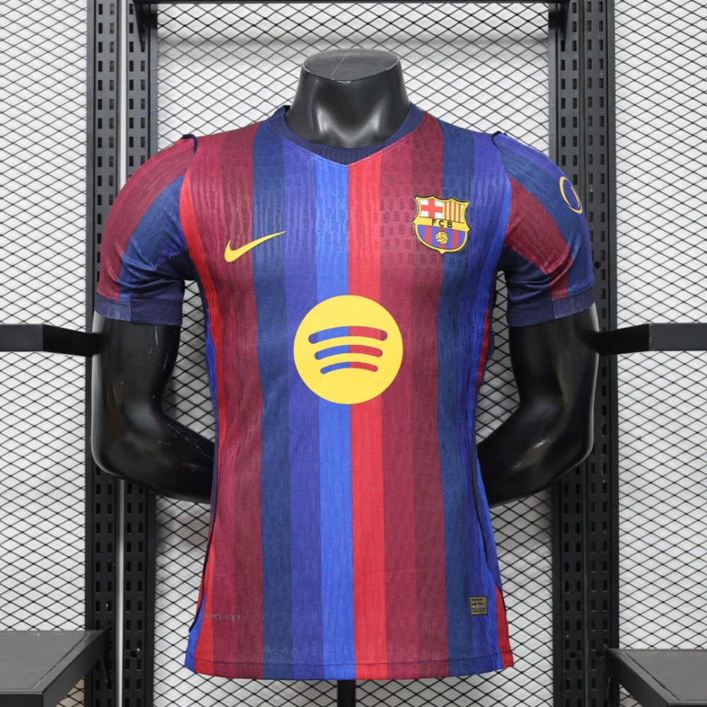 player version  Barcelona  2026-2027  home Jersey | player version | home  | short-sleeved |
