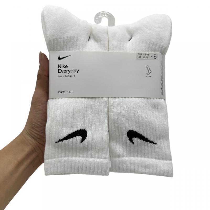 SX7666 pure cotton terry socks | A bundle of six pairs