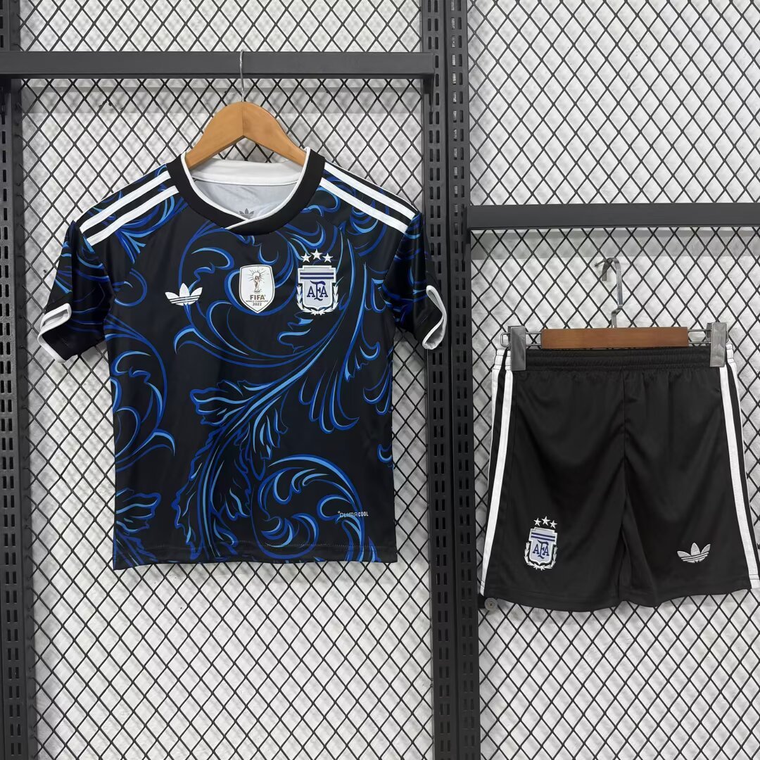Kids 2026 Argentina away Soccer Jersey | short-sleeved