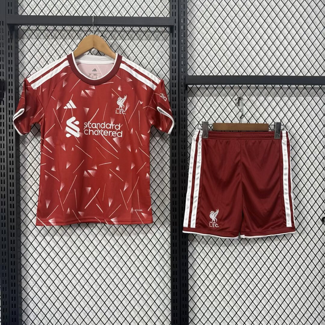 Kids 26/27 Liverpool Home Soccer Jersey | short-sleeved