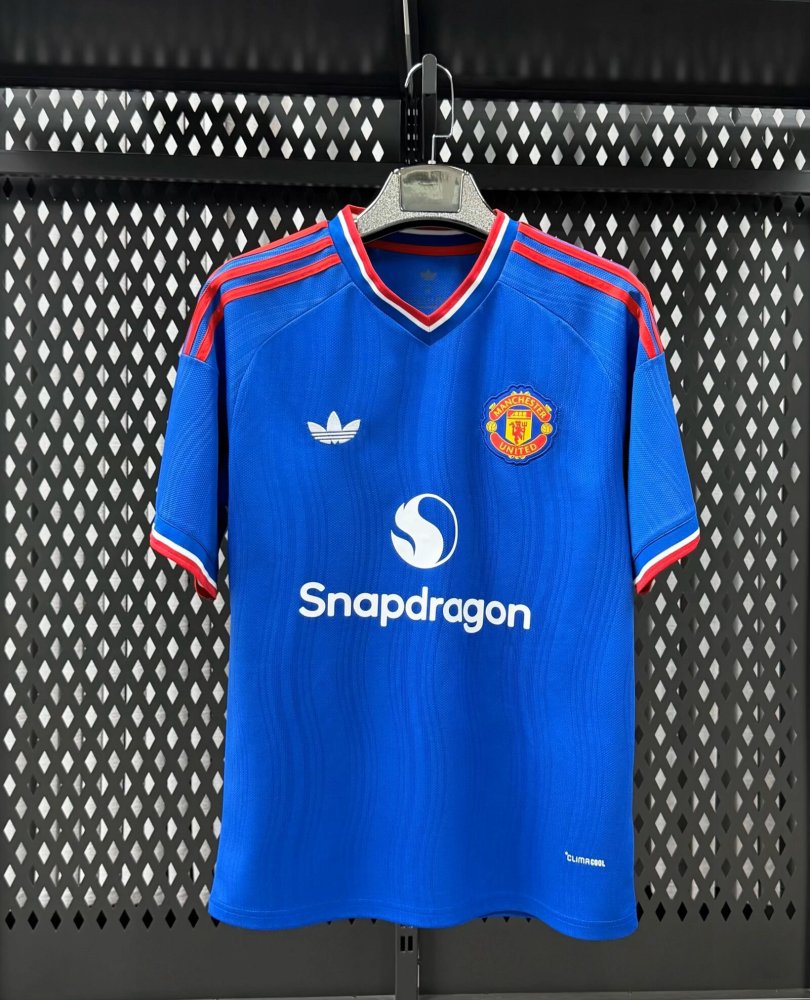 Manchester United 2026-2027 Away blue Soccer Jersey