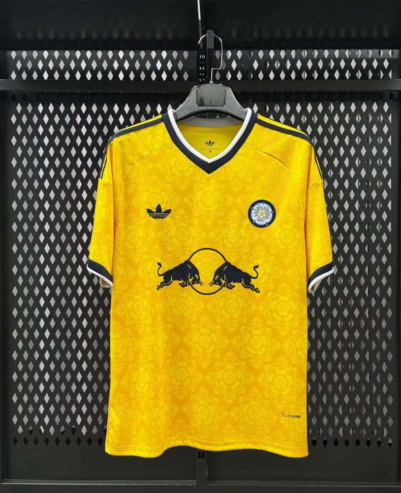 Leeds United  2026-2027 Away Yellow Soccer Jersey