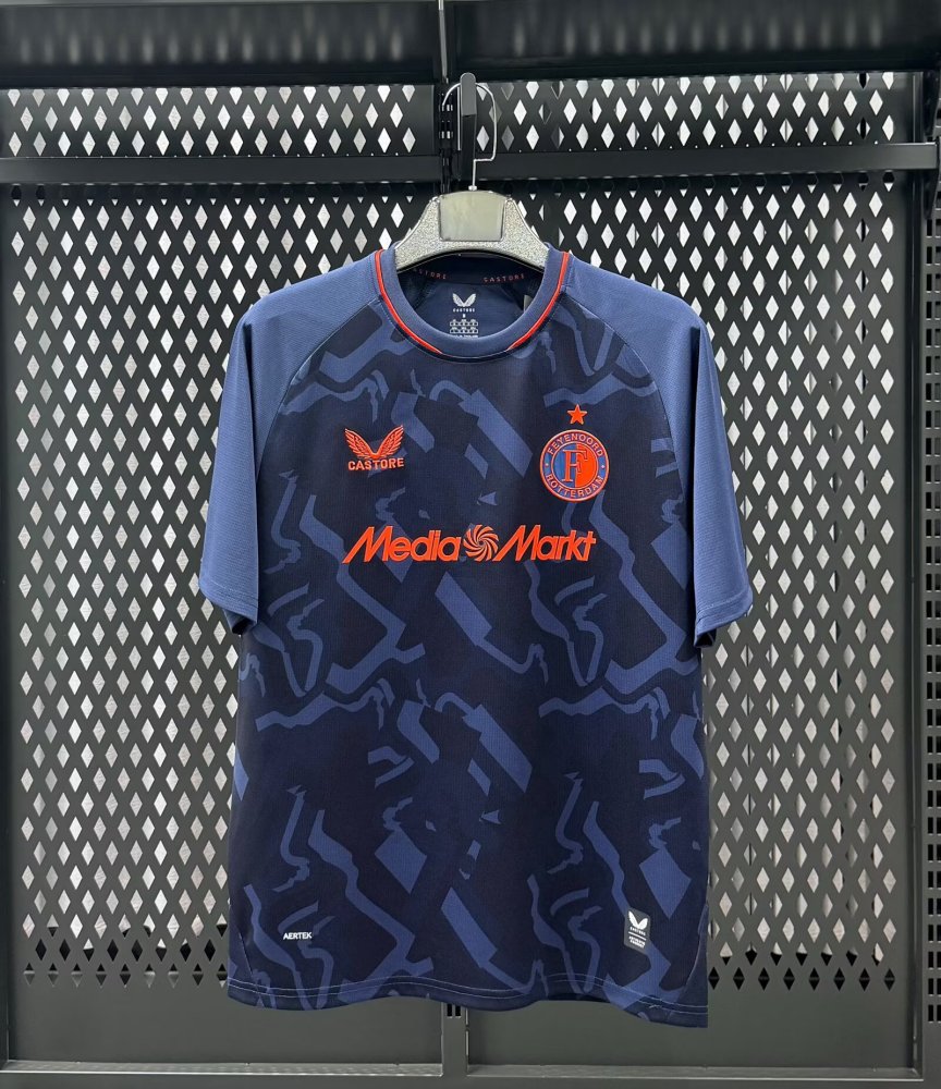 Feyenoord 2026-2027 Away Grey Soccer Jersey
