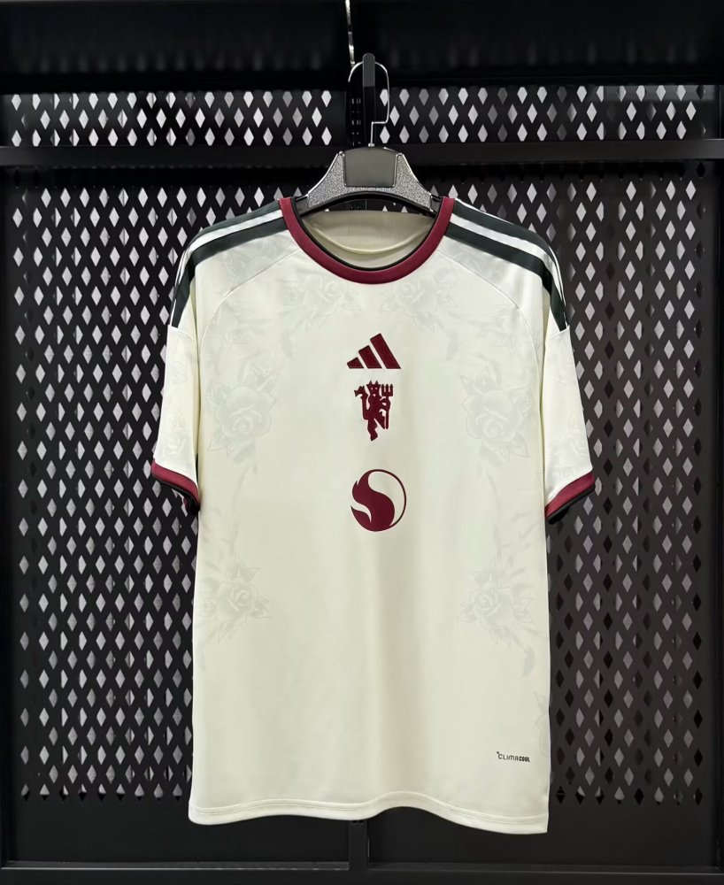 Manchester United 2026-202 Third  Away beige Soccer Jersey