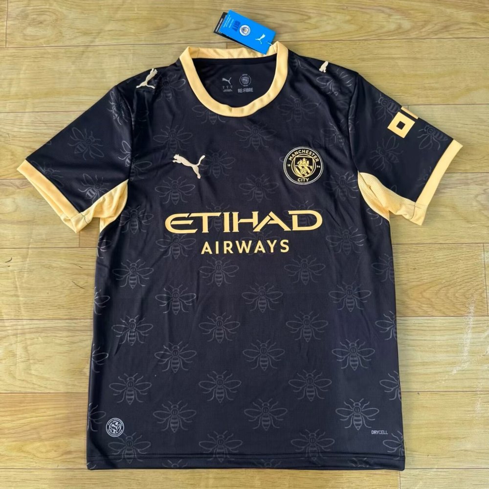 Manchester City 2026-202 Third  Away black Soccer Jersey