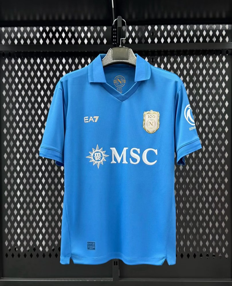 Naples 2026-2027 Home blue Soccer Jersey