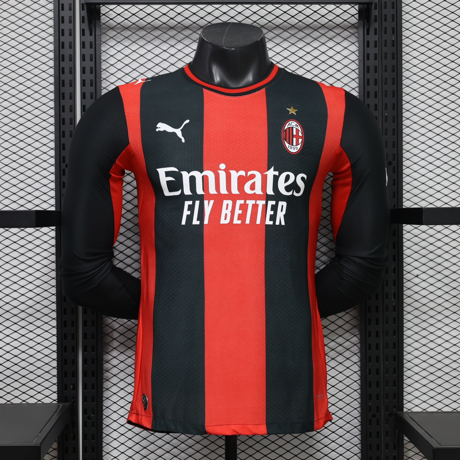 AC Milan 2026 home Jersey long sleeves fan edition