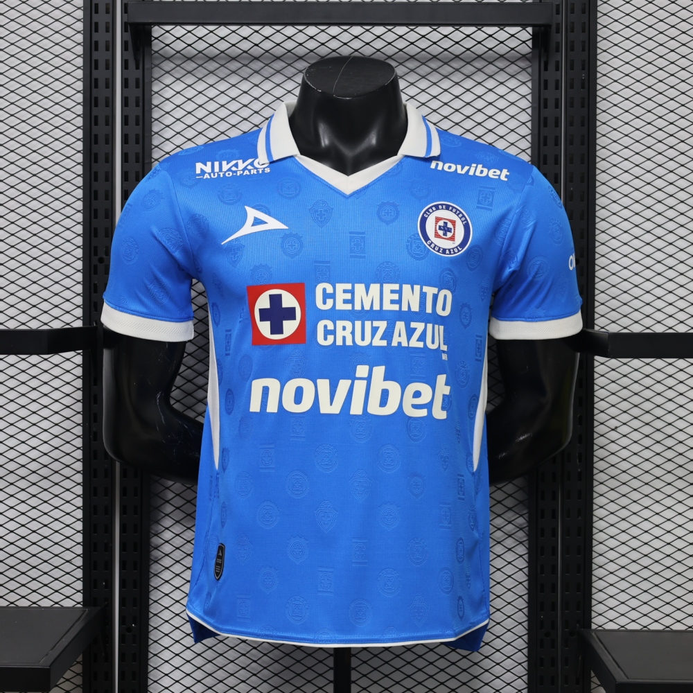 cruzazul 2026 home Jersey player version