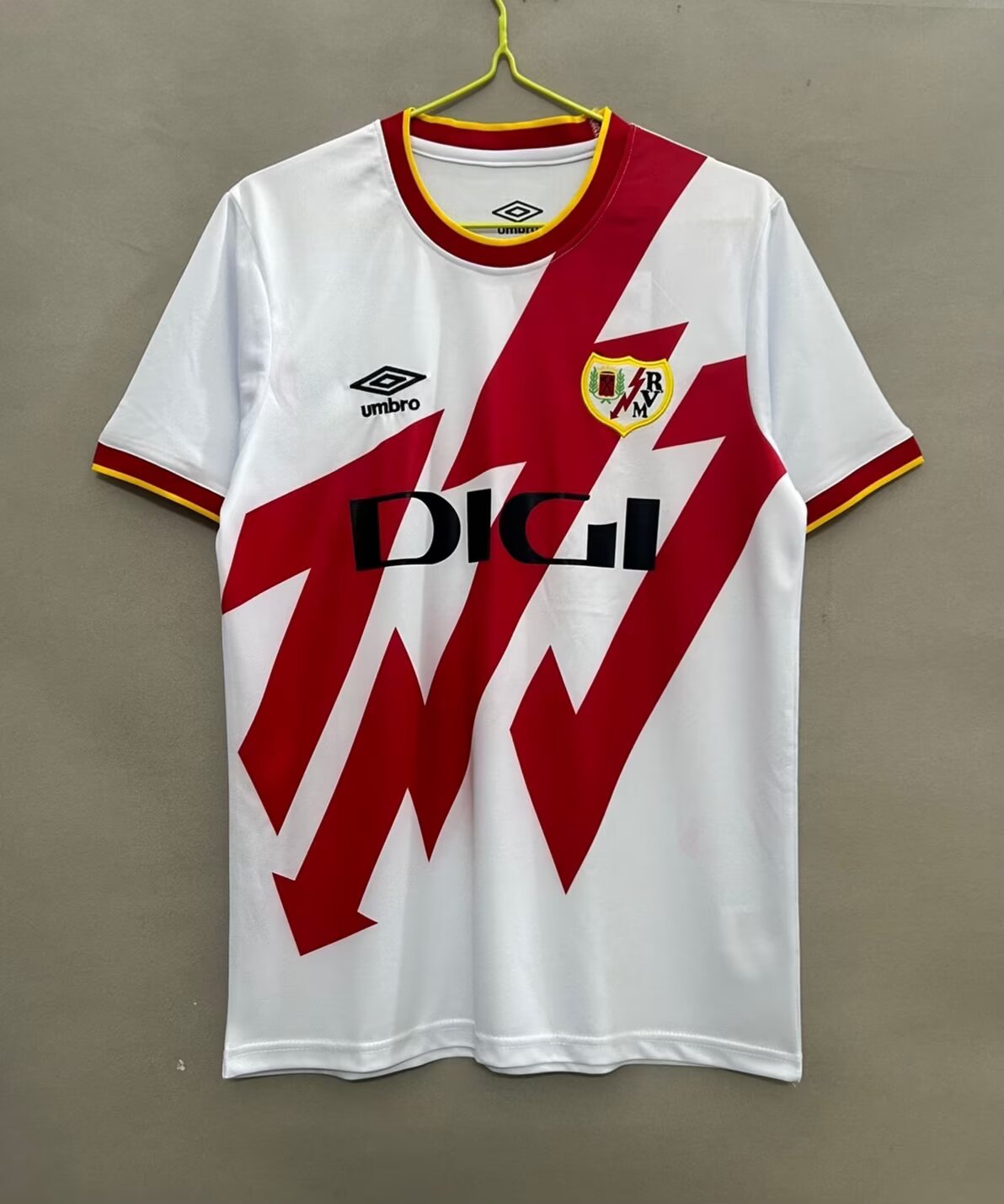Rayo Vallecano 2026-2027 Home White  Soccer Jersey | Thai Version