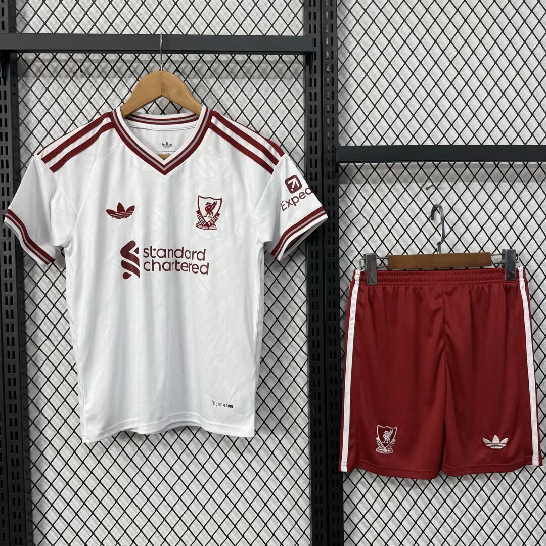 Liverpool   Kids 26-27  Away Soccer Jersey | short-sleeved/