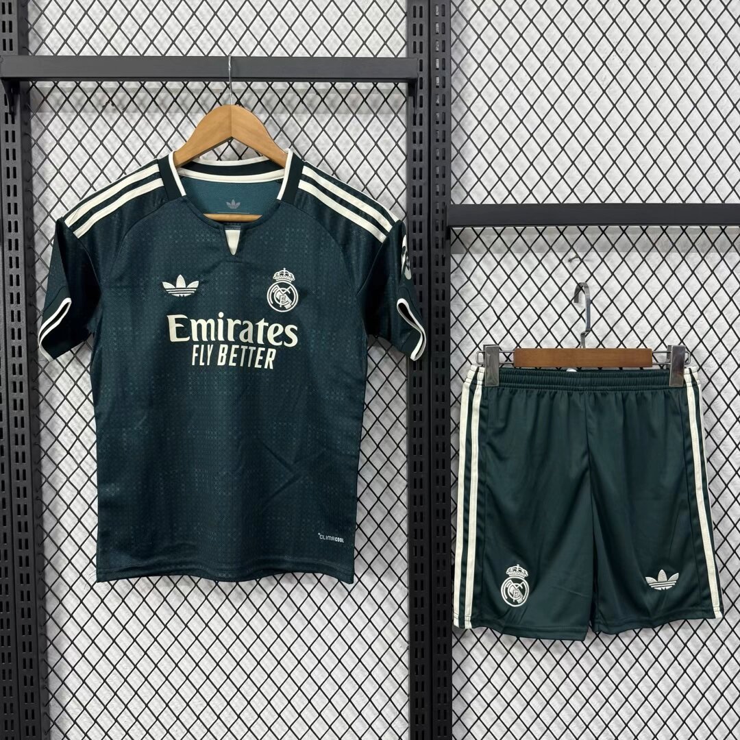 Real Madrid 26-27  Away Soccer Jersey | short-sleeved/ Kids