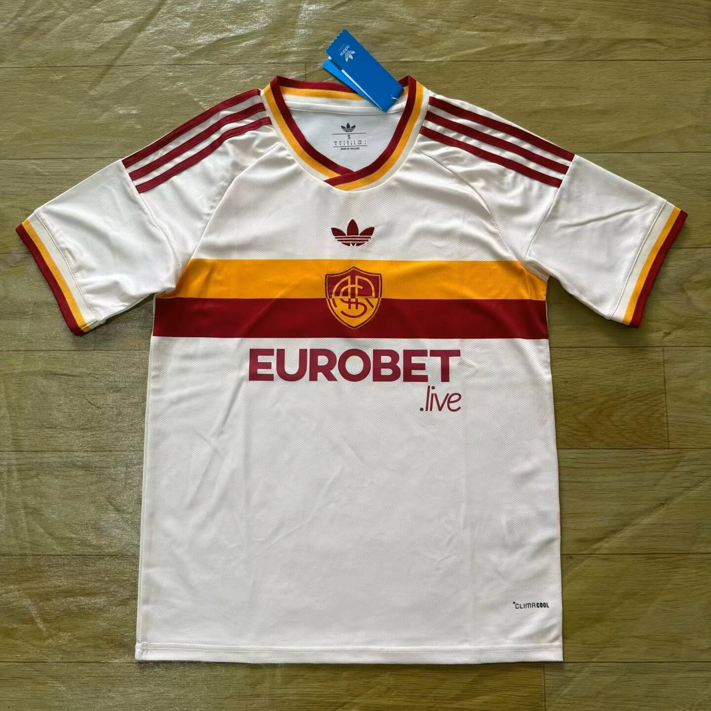 Rome 26-27 Away White Jersey | Thai Version | S-4XL | short-sleeved |