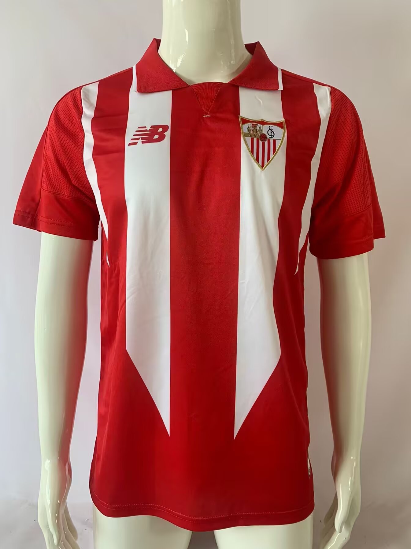 Retro  Seville 2015-2016 Away Jersey  | short-sleeved | red | [Retro Edition]  503