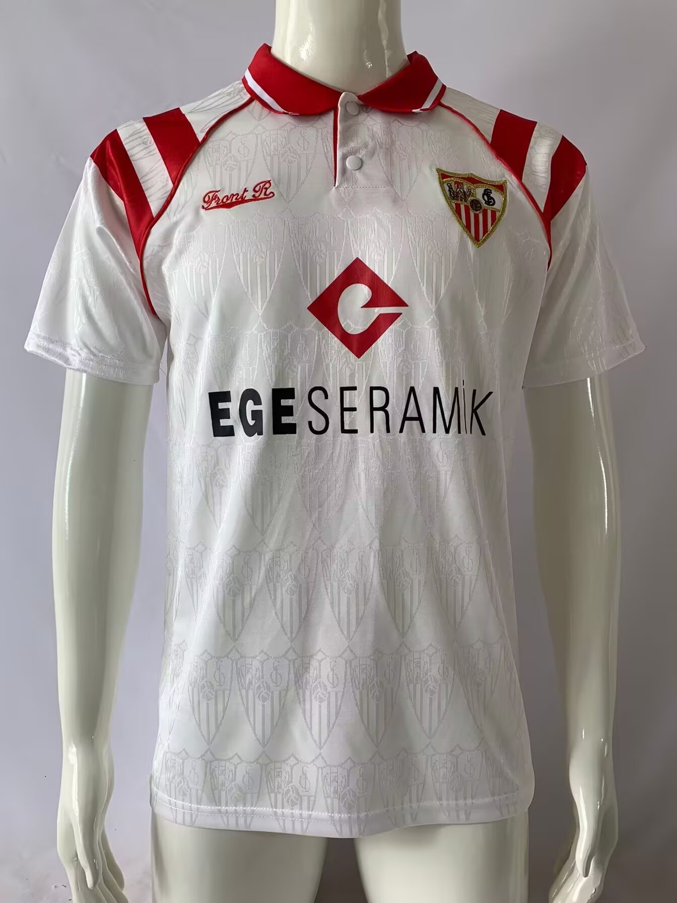 Retro  Seville 1992-1993  Home Jersey  | short-sleeved | red | [Retro Edition]  503
