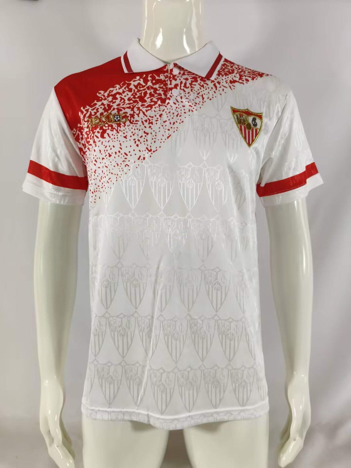 Retro  Seville 1993-1994  Home Jersey  | short-sleeved | red | [Retro Edition]  503