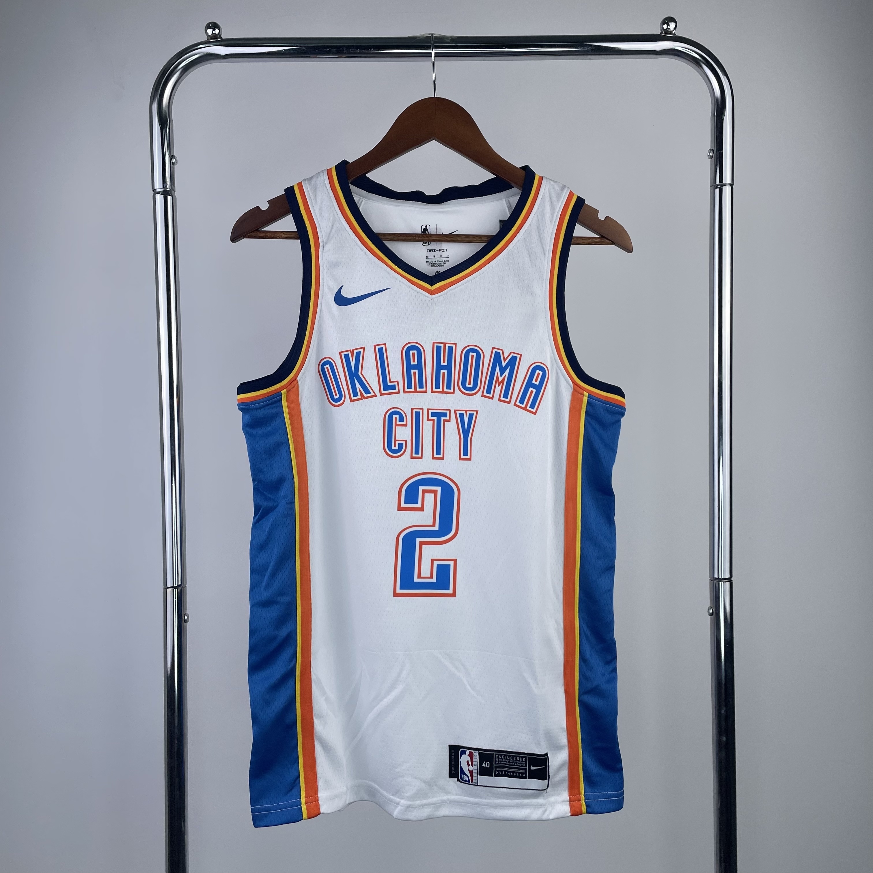 Basketball uniform | white | Oklahoma City Thunder - Alexander 2