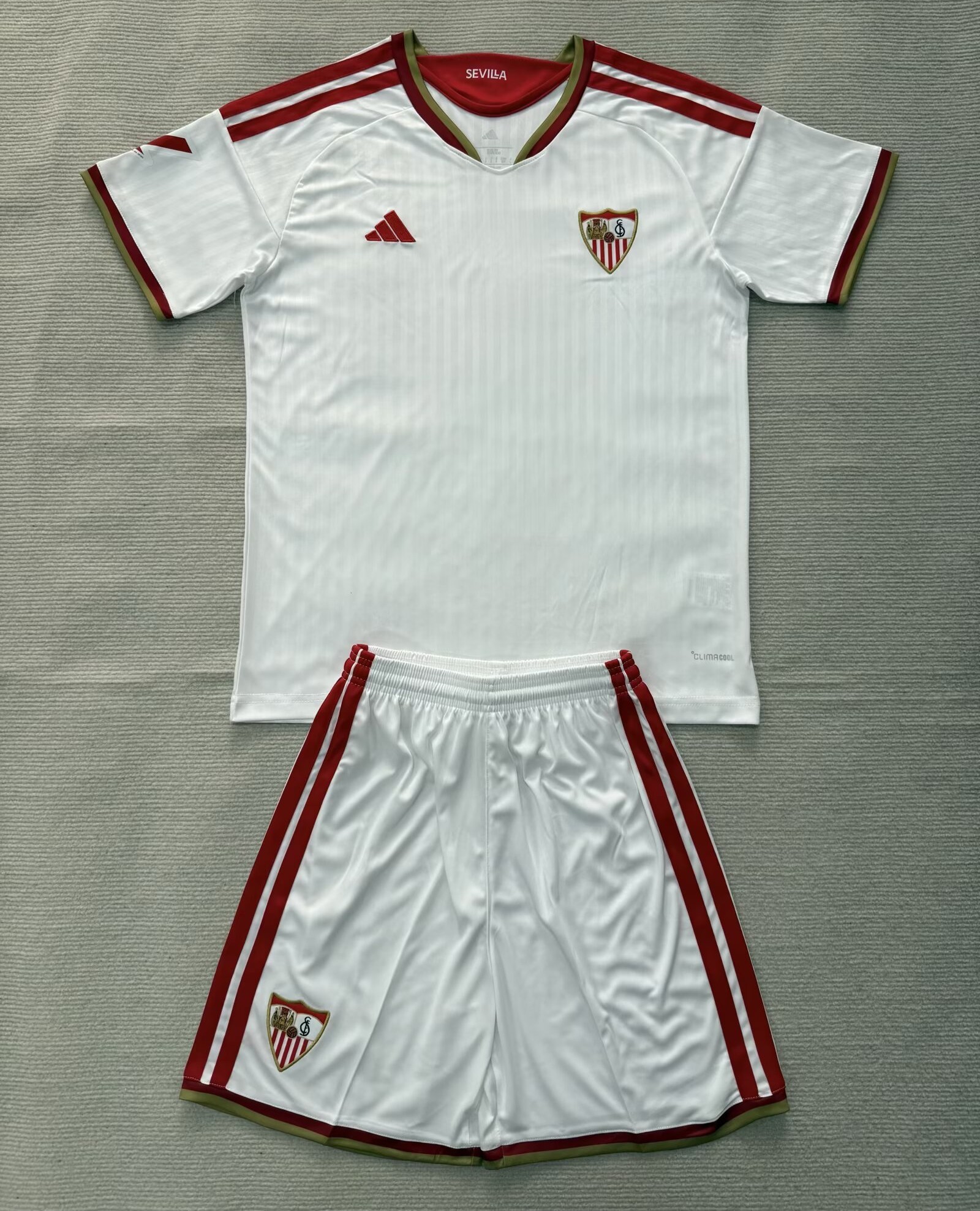 Kids Seville Home/Away/Fourth Soccer Jersey | short-sleeved | 208