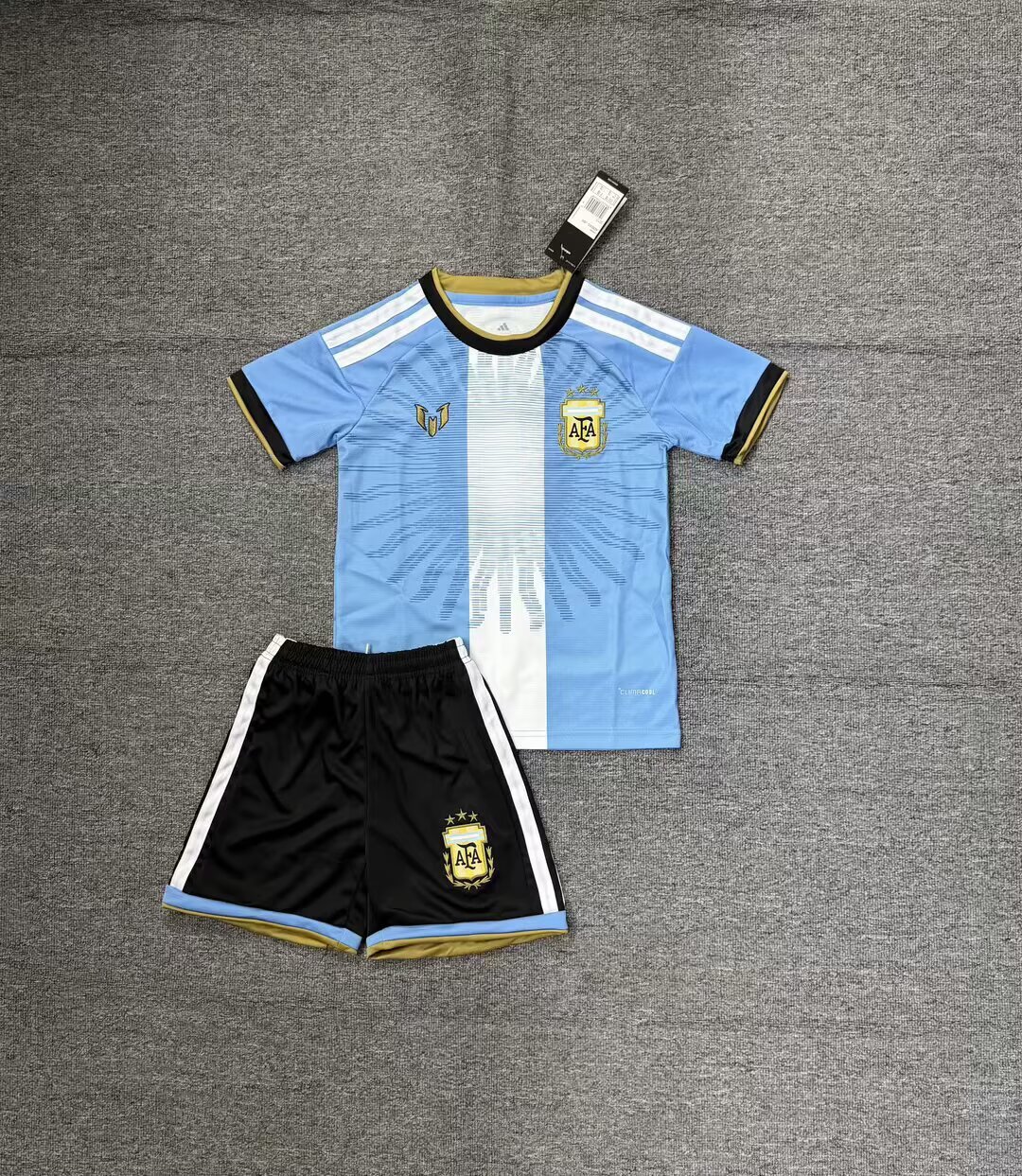 Argentine Messi Retired Edition Kids   kit