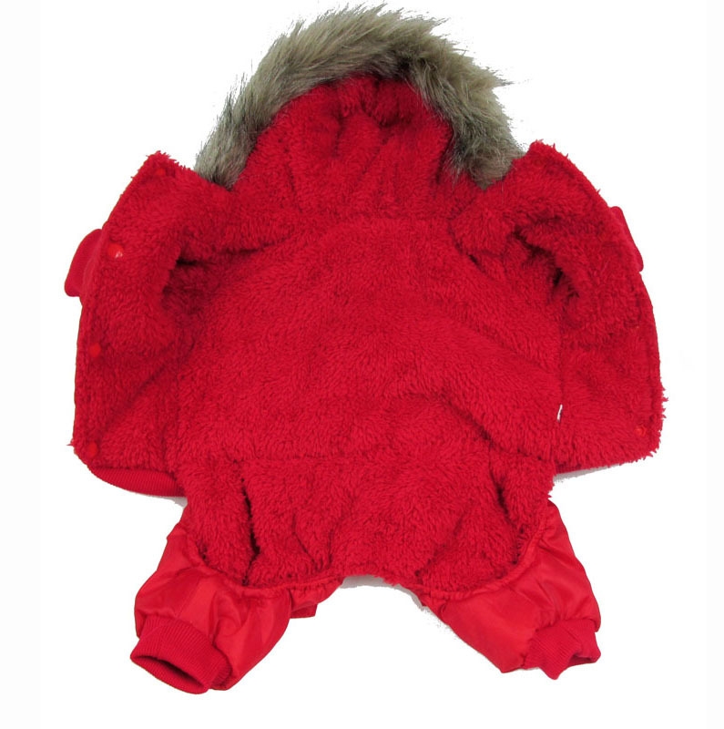 CuteBone Air Man Design Pet Dogs Winter Coat Pet Cloth Puppy Jacket