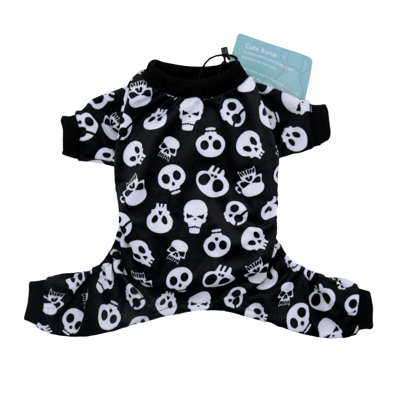 Black Skeleton Pajamas