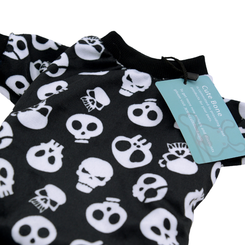 Black Skeleton Pajamas