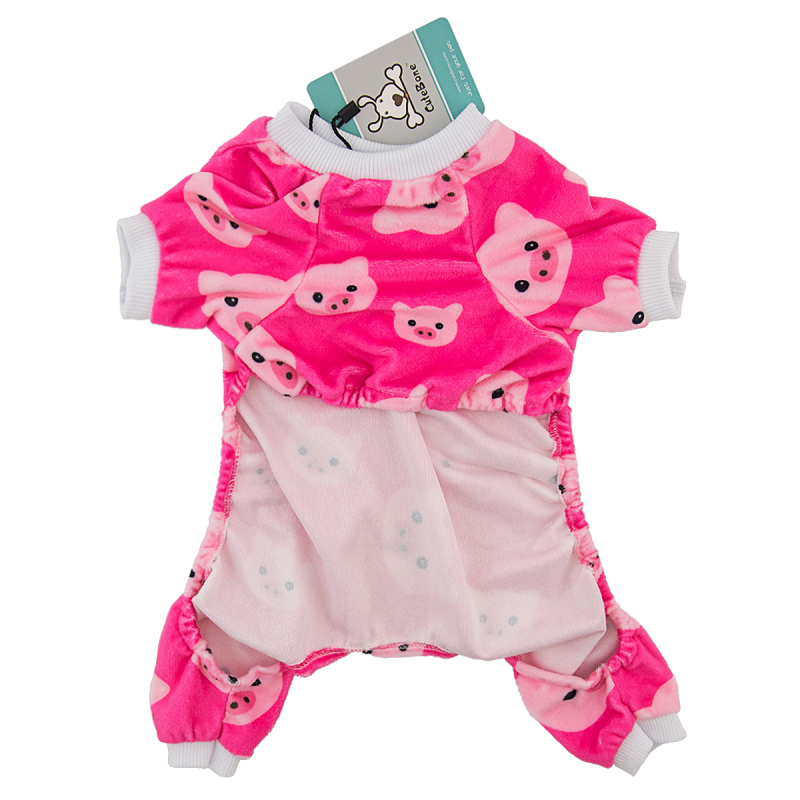 Pink Pig Dog Pajamas