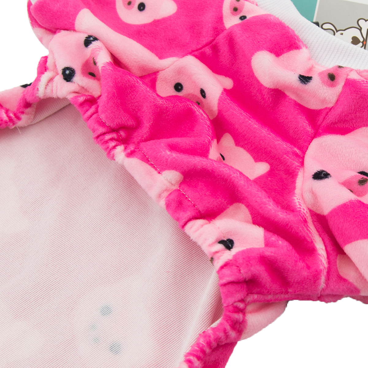 Pink Pig Dog Pajamas