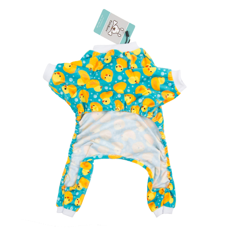 Yellow Duck Dog Pajamas