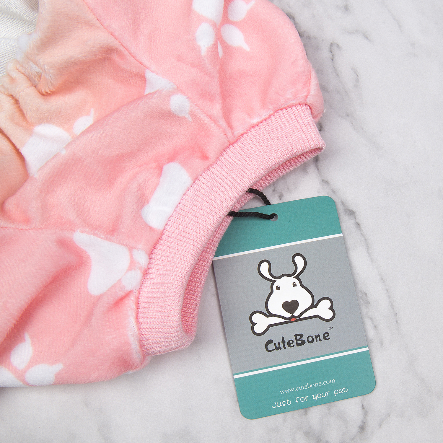 Gradient Footprint Dog Pajamas