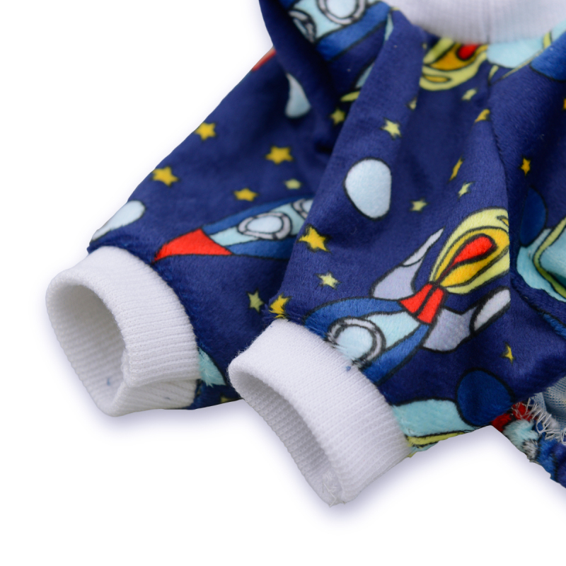 Space Rocket Dog Pajamas