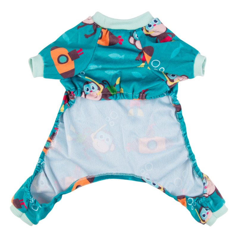 Diving Monkey Dog Pajamas