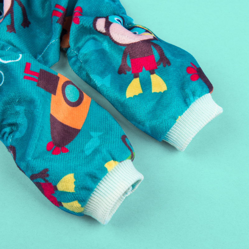 Diving Monkey Dog Pajamas