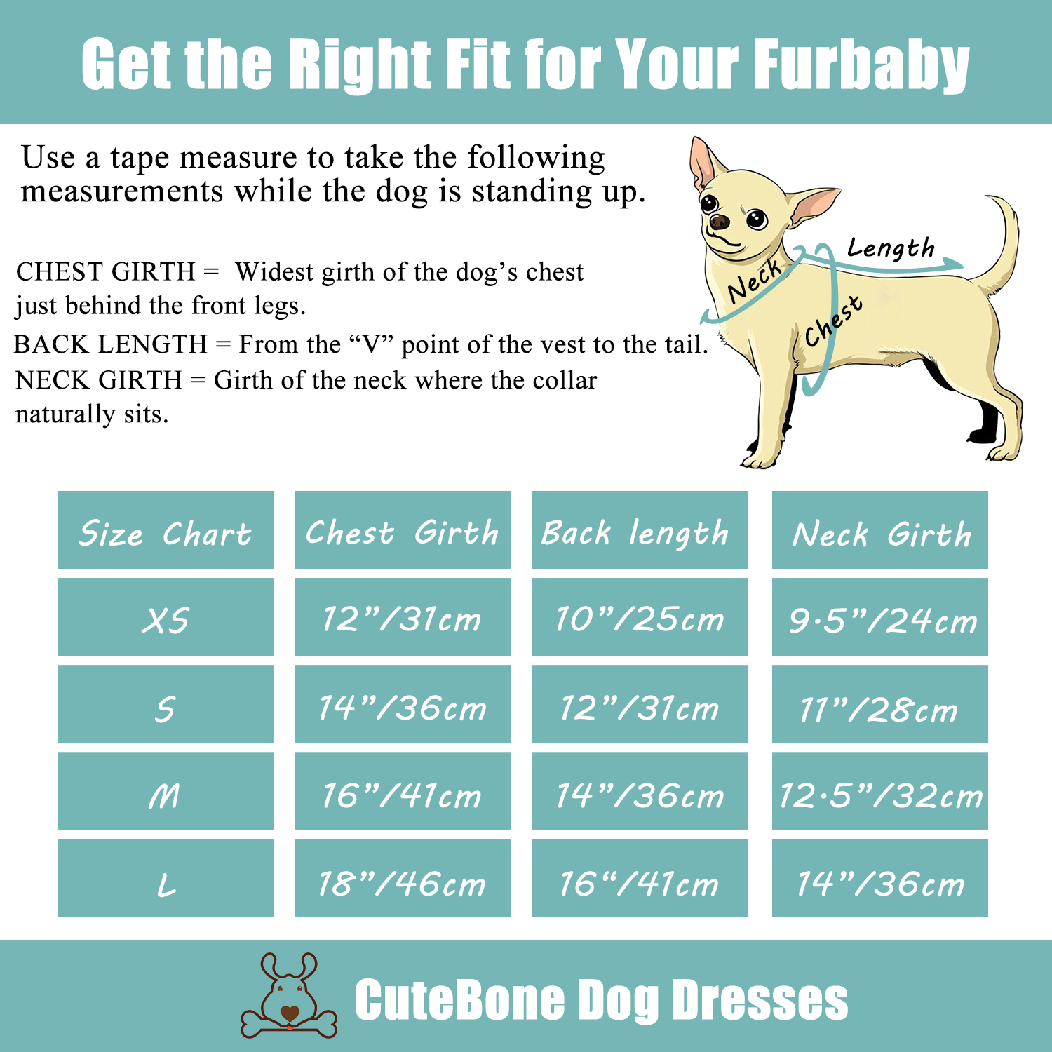 Dog Dress with Bow tie gift
