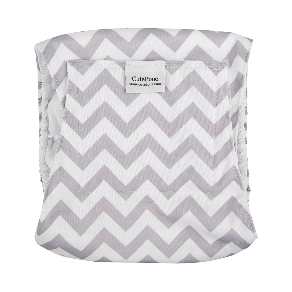 3pcs Washable Belly Bands for Male Dogs -- Skull & Jean & Strip