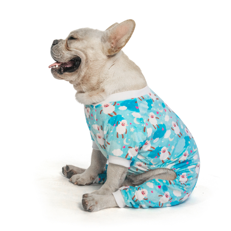 Sheep&amp;Cows Dog Pajamas -2pcs