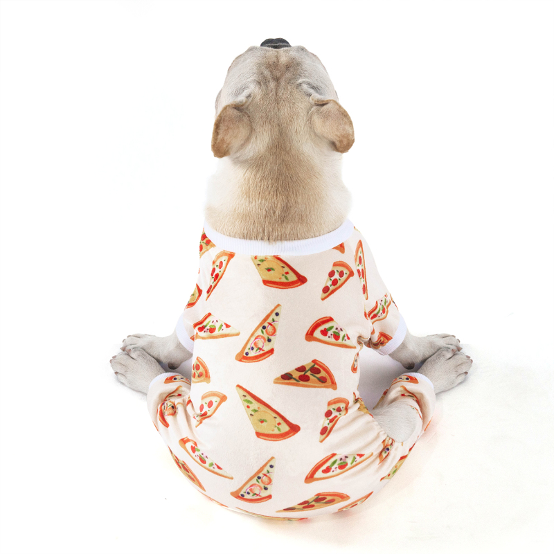 Pizza &amp; Hamburg Pajamas -2pcs