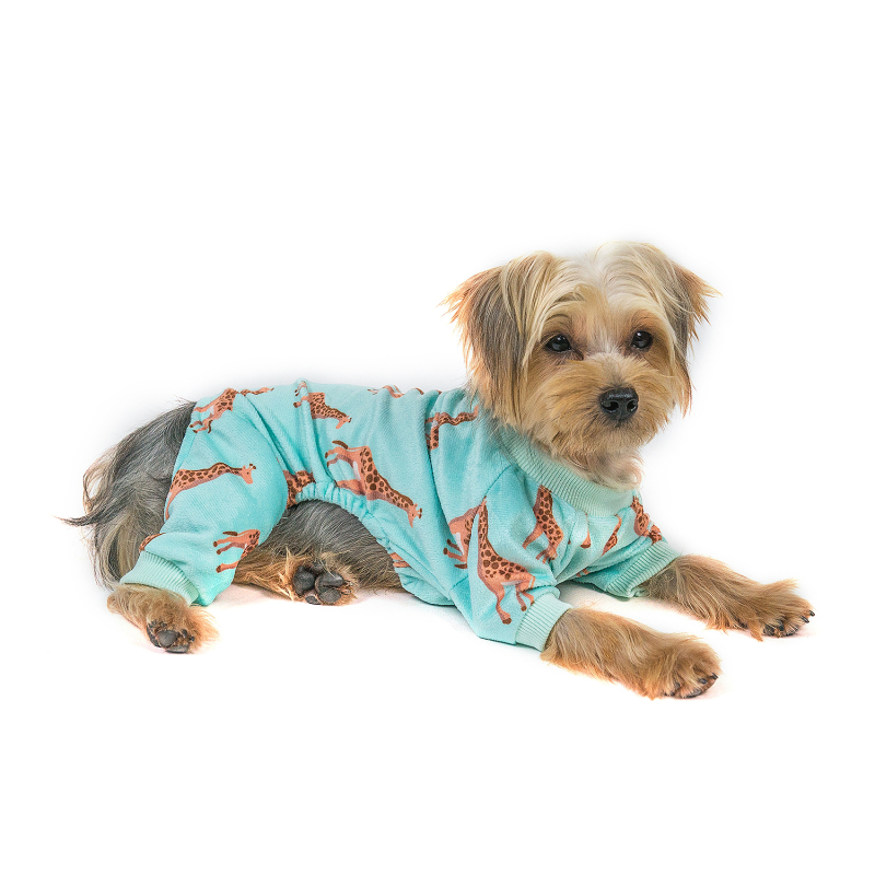 Giraffe&amp;Cows Dog Pajamas -2pcs