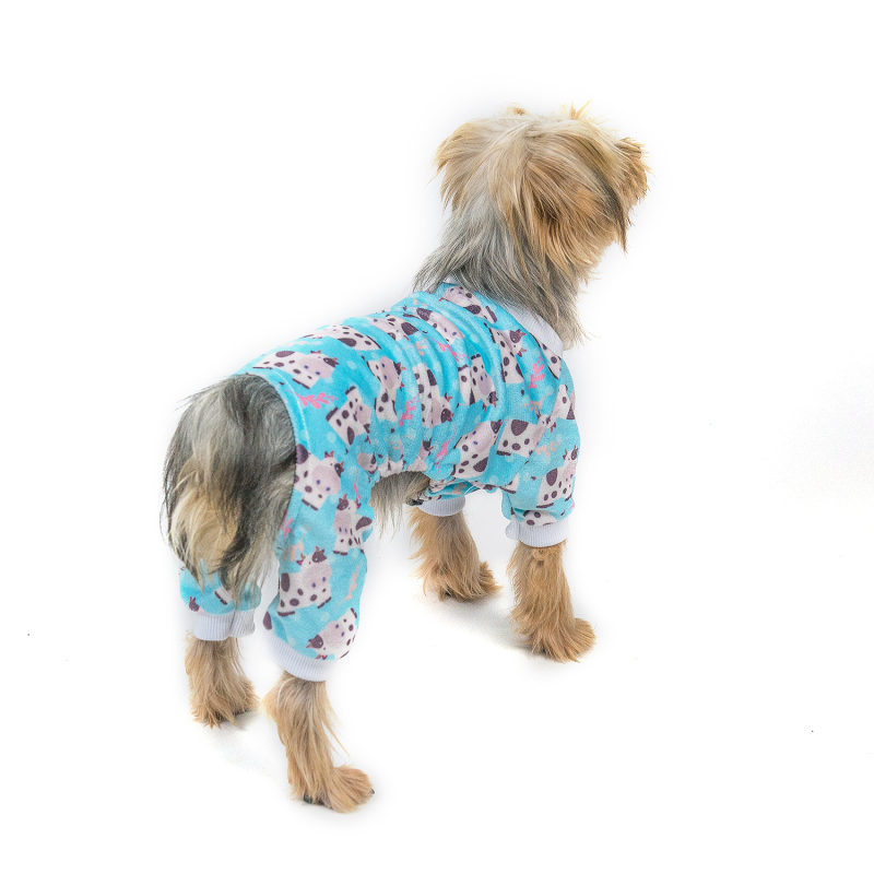 Giraffe&amp;Cows Dog Pajamas -2pcs