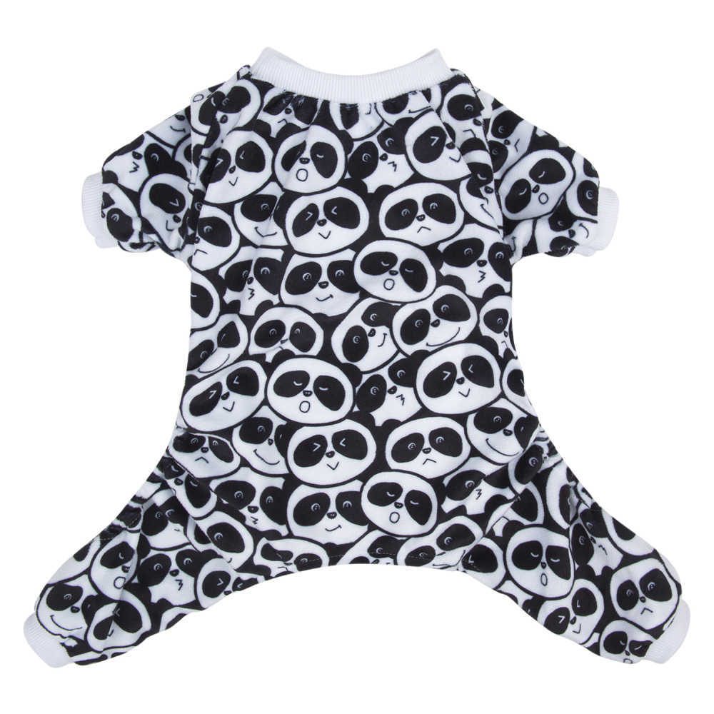 Panda Pattern Dog Pajamas