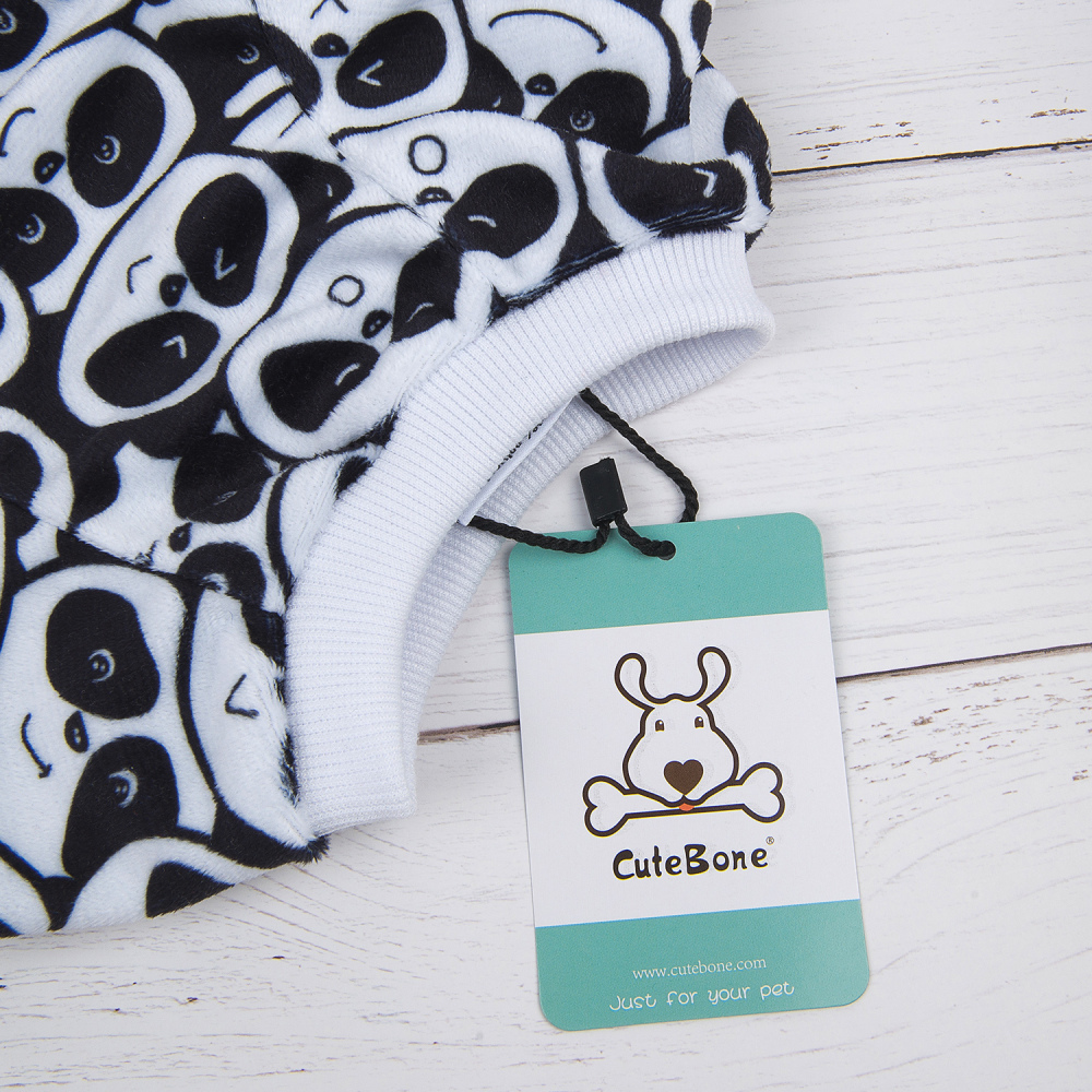 Panda Pattern Dog Pajamas