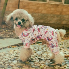 Pink Unicorn Dog Pajamas