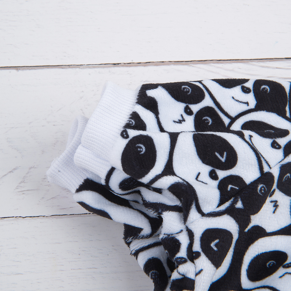 Panda Pattern Dog Pajamas