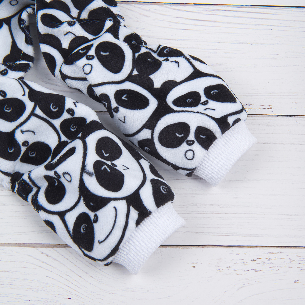 Panda Pattern Dog Pajamas