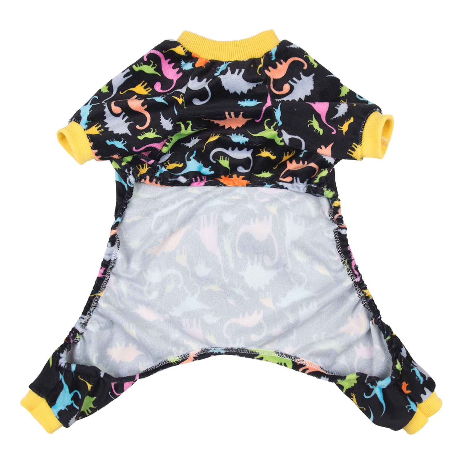 Black Dinosaur Dog Pajamas