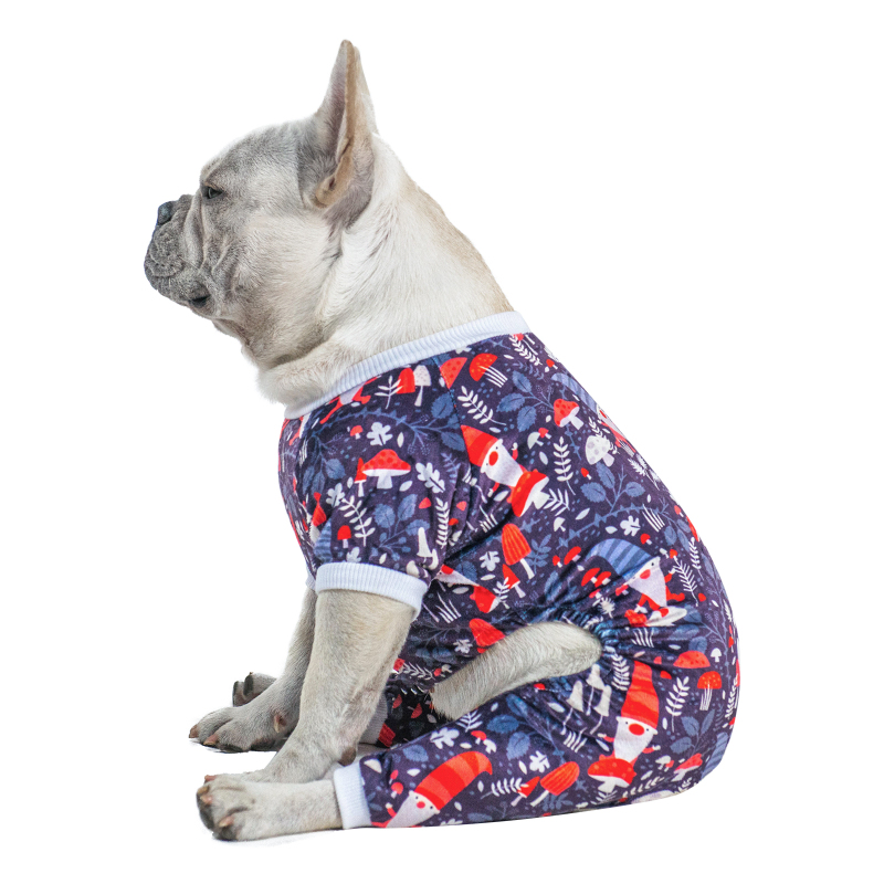 Santa Claus Dog Pajamas,Dark Gray