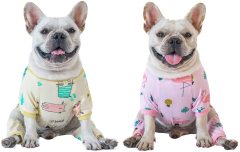 2 pack of Cotton Dog Pajamas - Flamingo&Cat