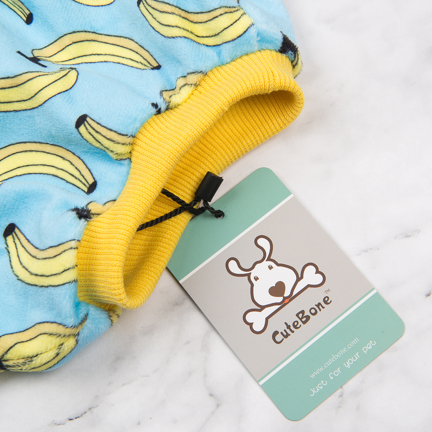 Dog banana pajamas fashion