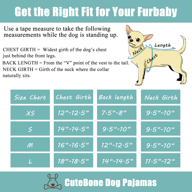 Dog Bone Pattern Dog Pajamas