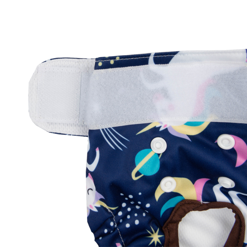 3 Pack Unicorn Pattern Female Dog Diapers